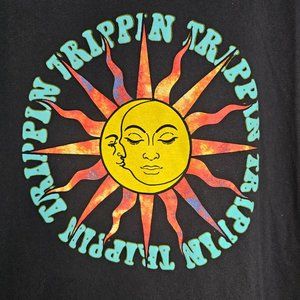 Trippin Sunshine/Moon T-shirt Men's XL